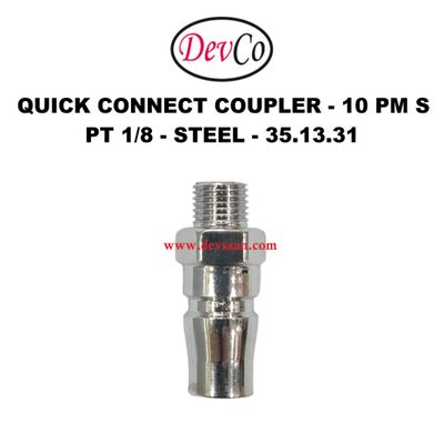 10 PM S Quick Connect Coupler - PT 1/8