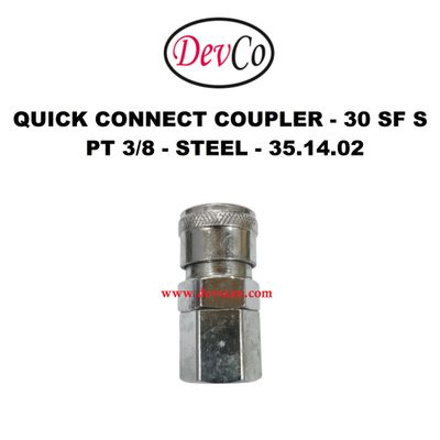 30 SF S Quick Connect Coupler - PT 3/8