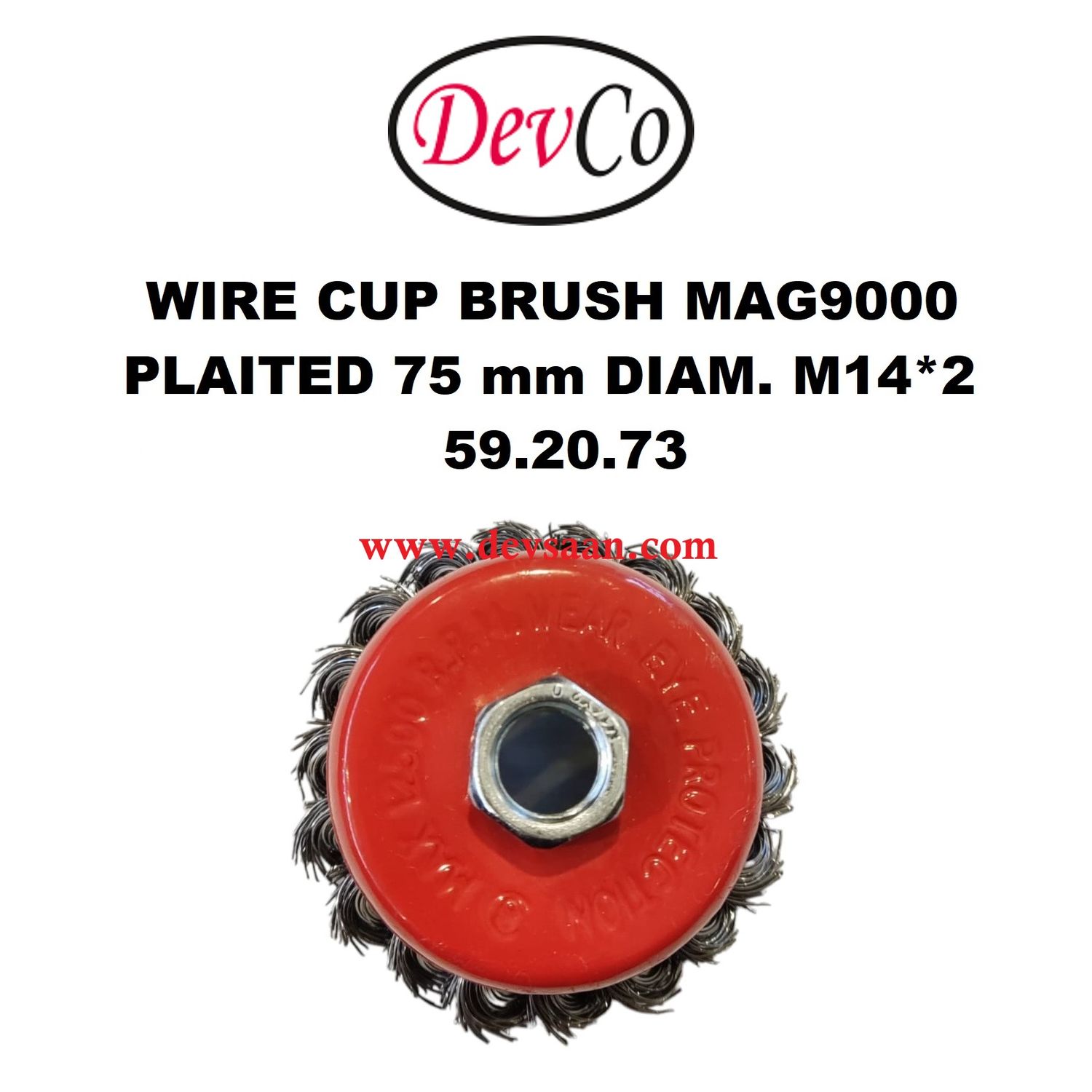 Wire Cup Brush for MAG9000 - IMPA 59 20 73