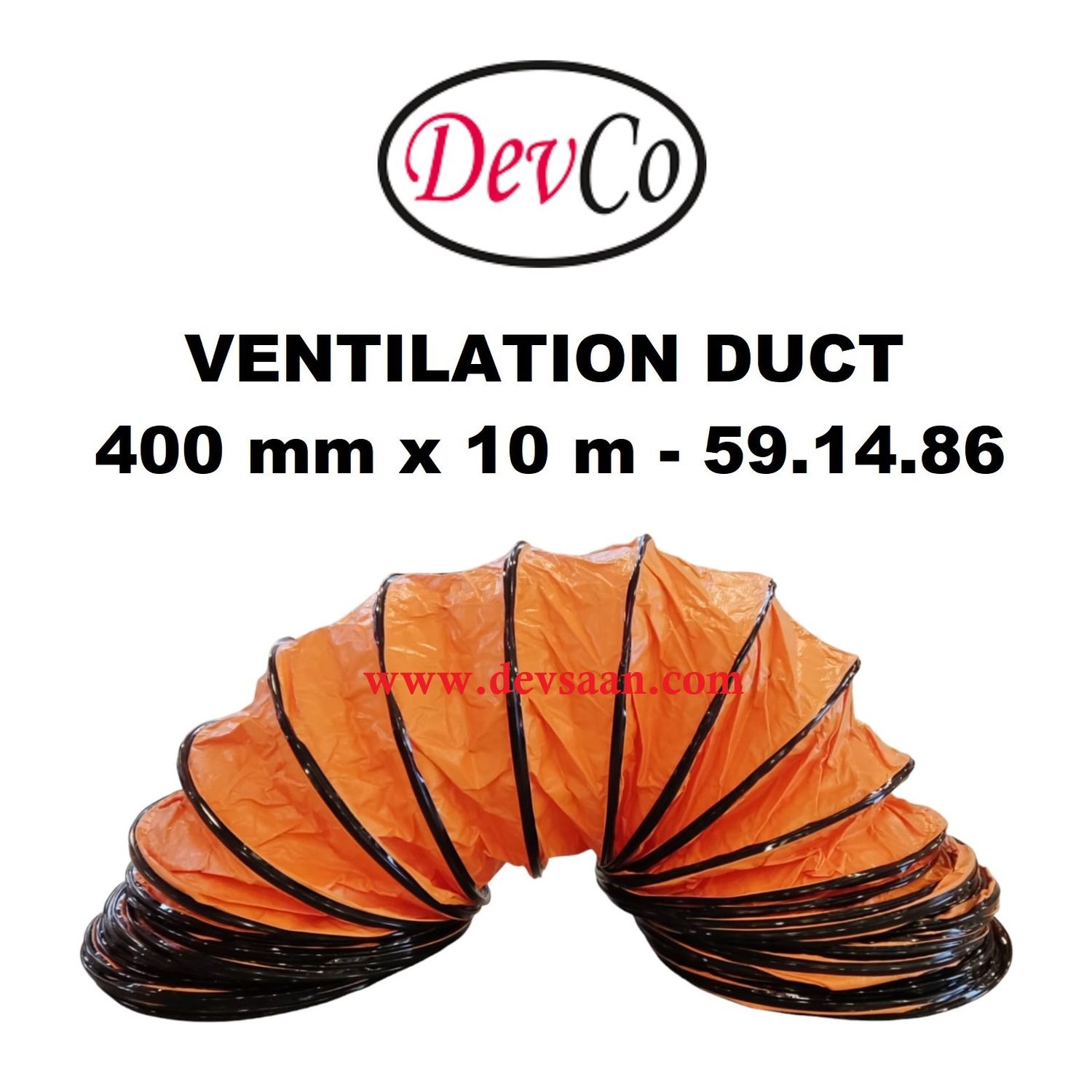 Ventilation Duct 400 mm x 10 Mtr - IMPA 59 14 86
