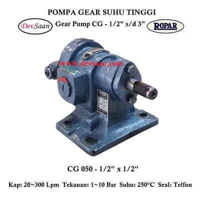 Gear Pump Helikal CG 050 Pompa Roda Gigi