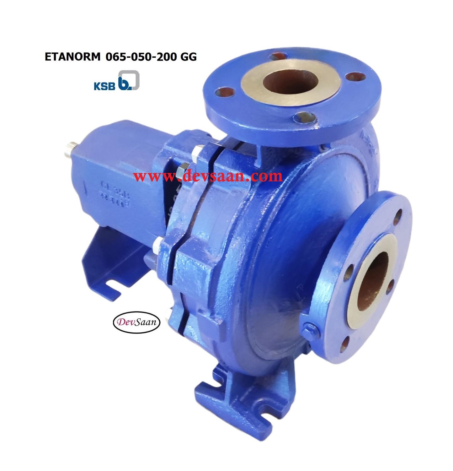 Centrifugal Pump End Suction KSB Etanorm ETN 065-050-200 GG
