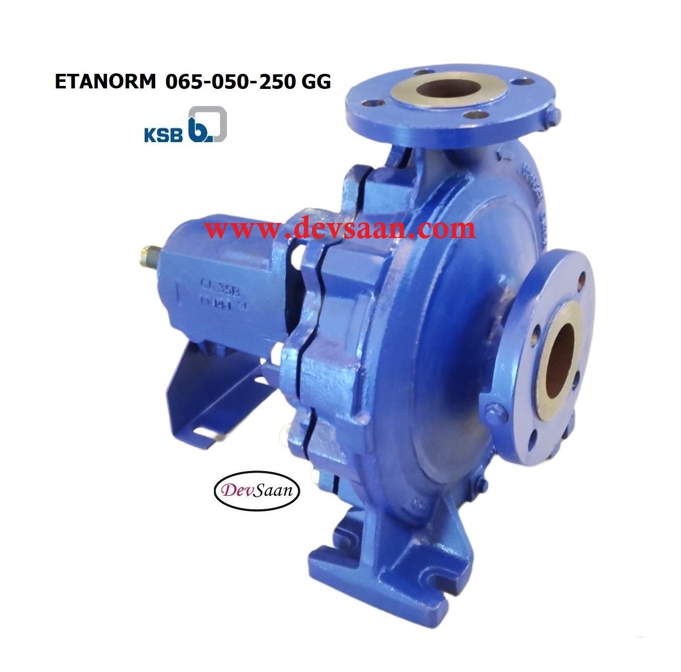Centrifugal Pump End Suction KSB Etanorm ETN 065-050-250 GG
