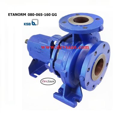 Centrifugal Pump End Suction KSB Etanorm ETN 080-065-160 GG
