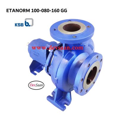 Centrifugal Pump End Suction KSB Etanorm ETN 100-080-160 GG
