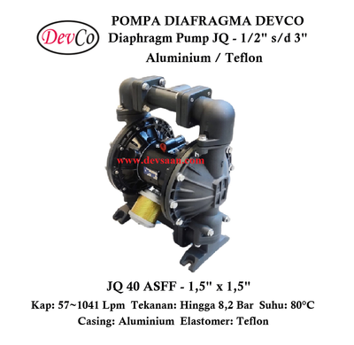 Diaphragm Pump JQ 40 ASFF Pompa Diafragma Devco 1,5&quot;