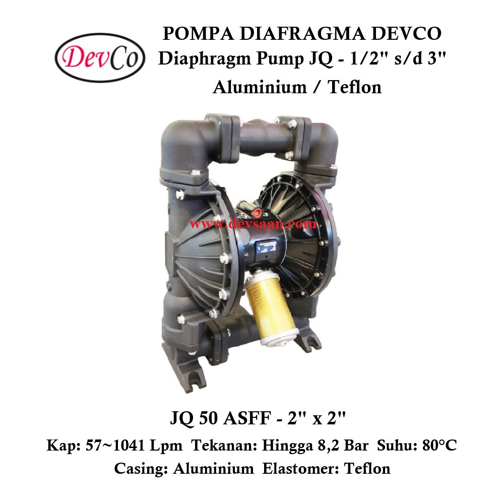 Diaphragm Pump JQ 50 ASFF Pompa Diafragma Devco 2&quot;