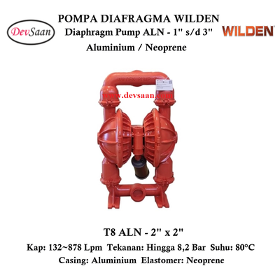 Diaphragm Pump T8 ALN Pompa Diafragma Wilden 2&quot;