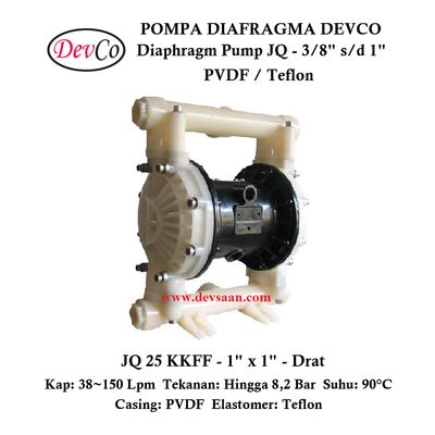 Diaphragm Pump JQ 25 KKFF Pompa Diafragma Devco 1&quot; Drat