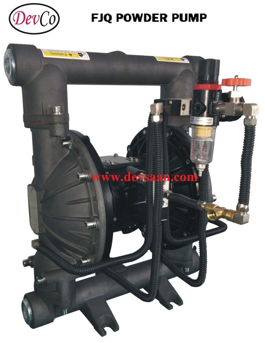 Pneumatic Powder Pump FJQ 40 Pompa Diafragma Devco 1,5&quot;