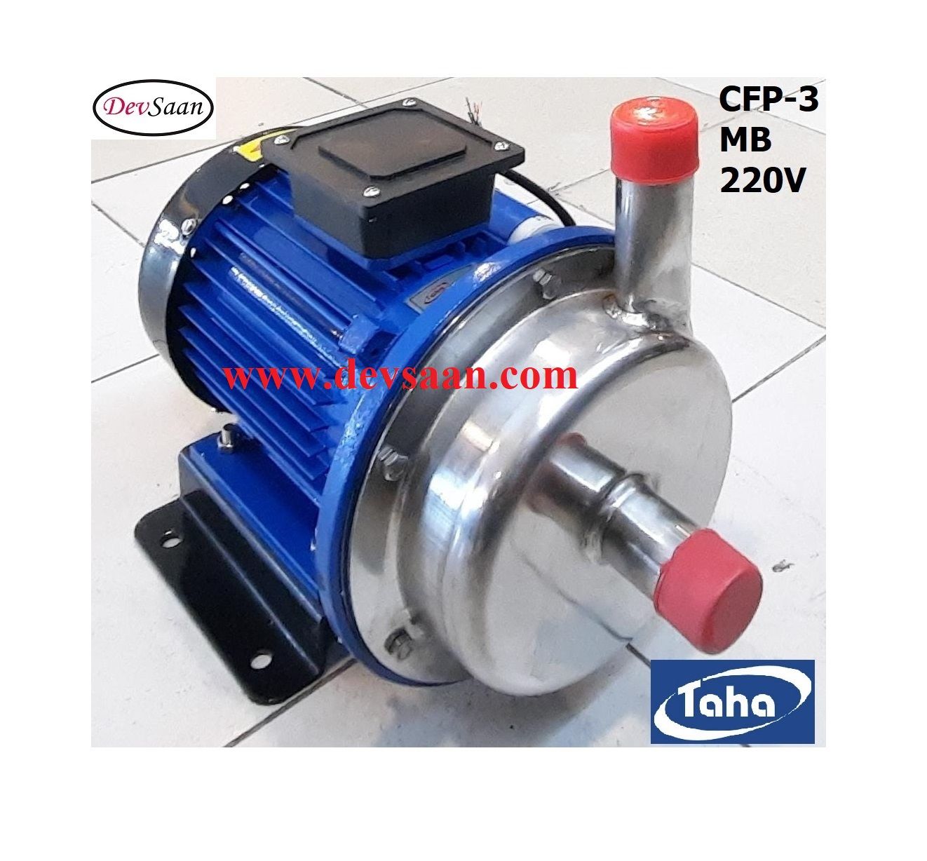Centrifugal Pump SS-316 CFP-3 MB 1 Fase Pompa Sentrifugal Monoblok