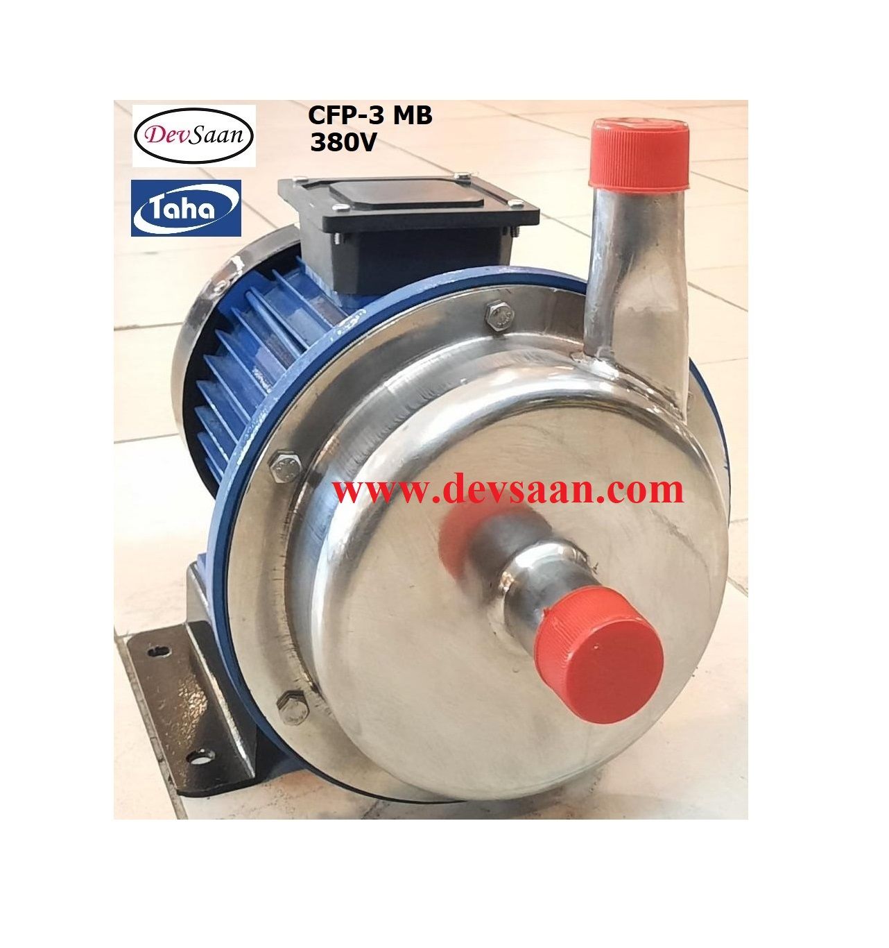 Centrifugal Pump SS-316 CFP-3 MB 3 Fase Pompa Sentrifugal Monoblok