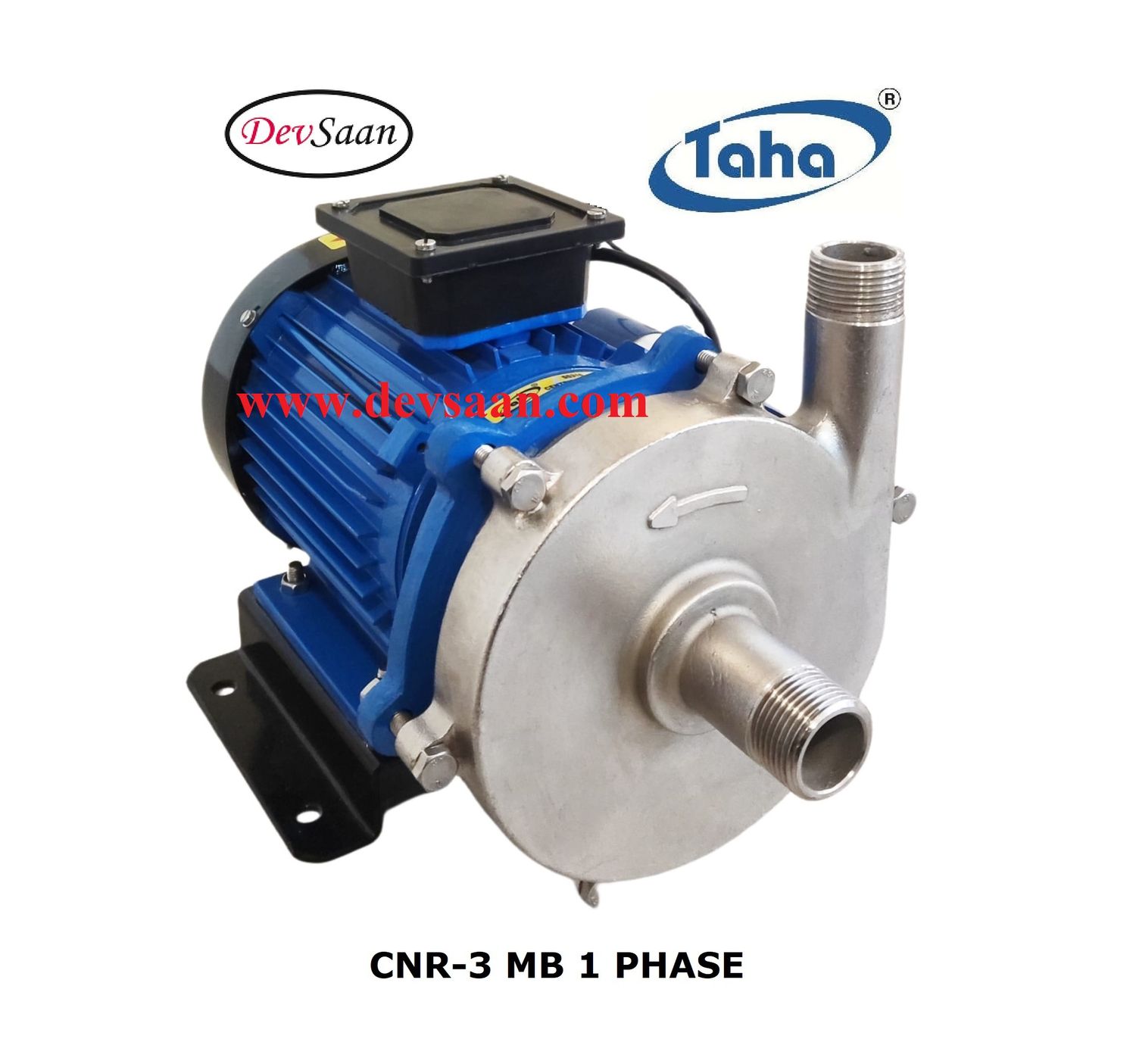 Centrifugal Pump SS-316 CNR-3 MB 1 Fase Pompa Sentrifugal Monoblok