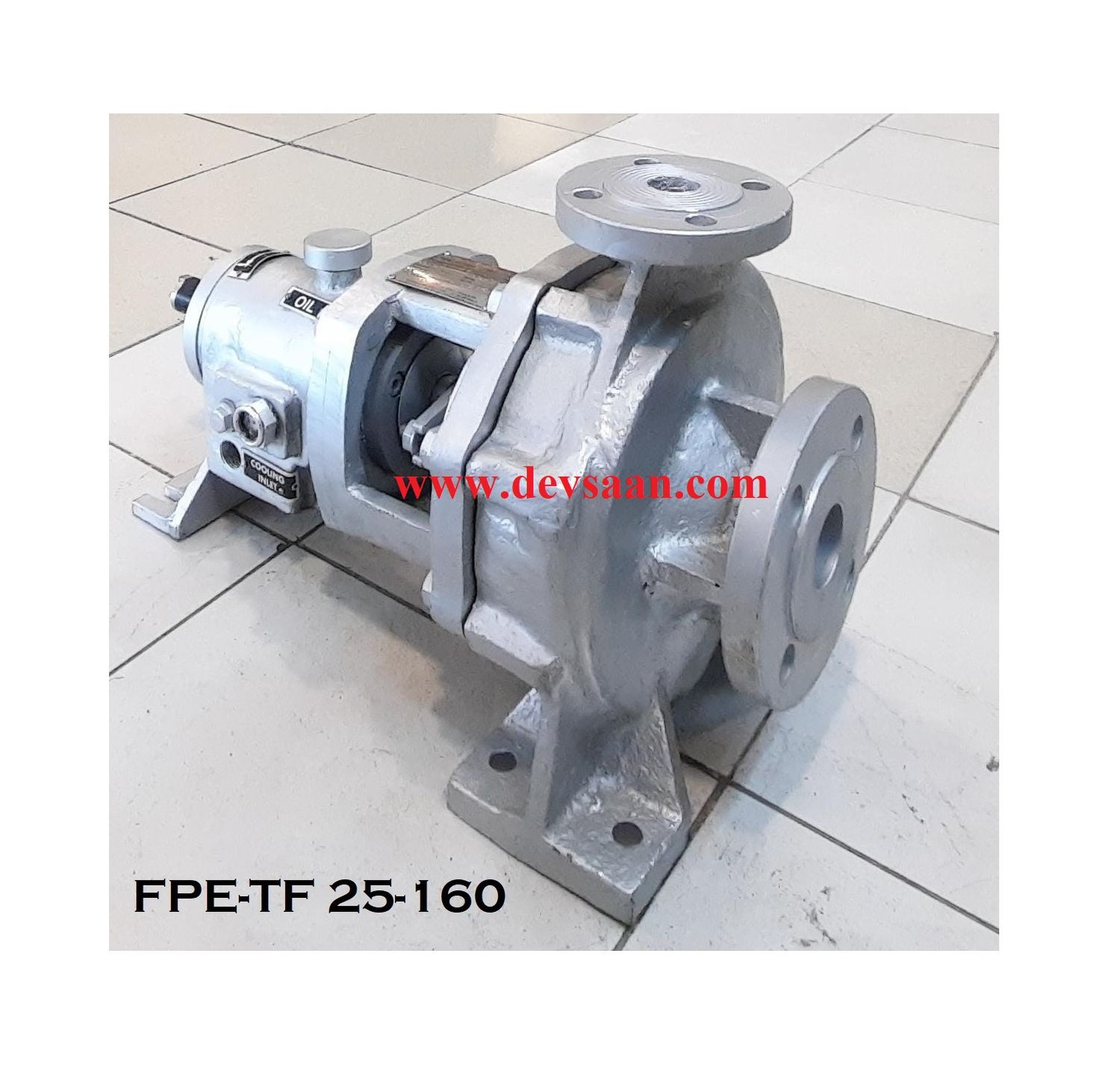 Thermic Fluid Pump FPE-TF 25-160 Pompa Sentrifugal Oli Panas