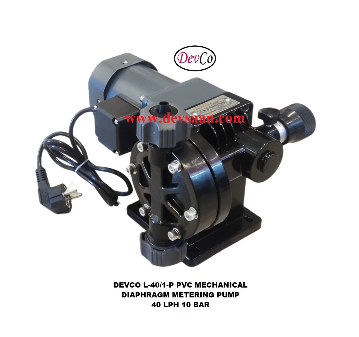 Pompa Dosing L-40-1-P Mechanical Diaphragm Metering Pump