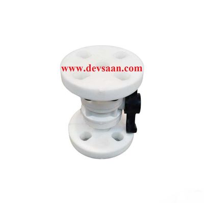 Ball Valve Polypropylene 1/2&quot; x 1/2&quot; Flange Universal Standard
