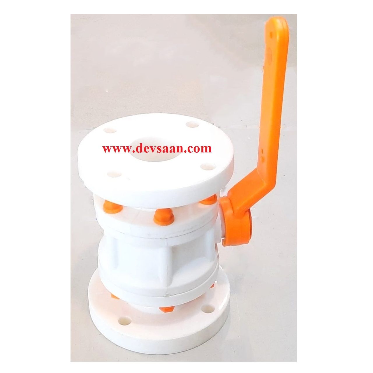 Ball Valve Polypropylene 2,5&quot; x 2,5&quot; Flange JIS 10K