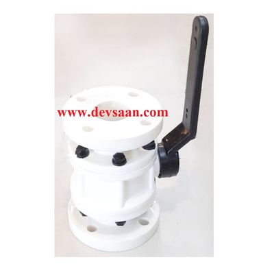 Ball Valve Polypropylene 2,5&quot; x 2,5&quot; Flange ANSI B.16.5 Class #150