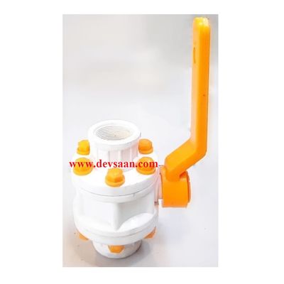 Ball Valve Polypropylene 1,5&quot; x 1,5&quot; BSPT Thread