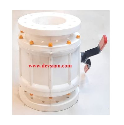Ball Valve Polypropylene 8&quot; x 8&quot; Flange JIS 10K