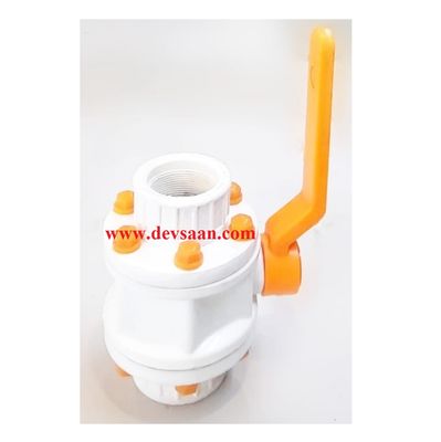 Ball Valve Polypropylene 2&quot; x 2&quot; BSPT Thread