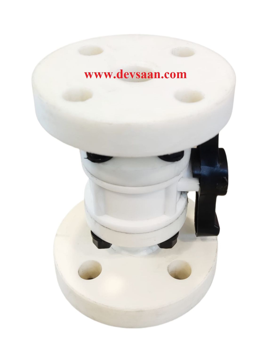 Ball Valve PVDF 3/4&quot; x 3/4&quot; Flange ANSI B.16.5 Class #150