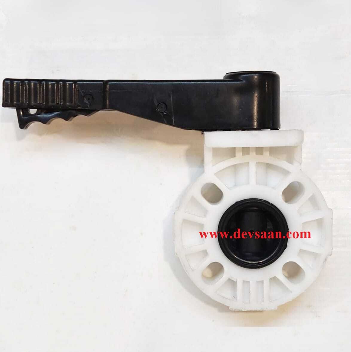 Butterfly Valve Polypropylene 2&quot; Flange Universal Standard