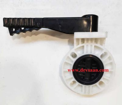 Butterfly Valve Polypropylene 3&quot; Flange Universal Standard