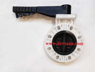 Butterfly Valve Polypropylene 4&quot; Flange Universal Standard