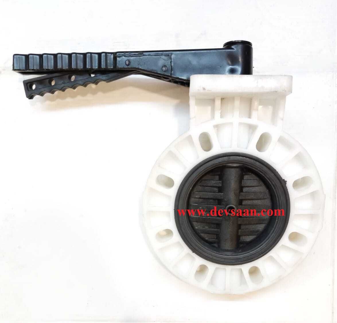 Butterfly Valve Polypropylene 6&quot; Flange Universal Standard