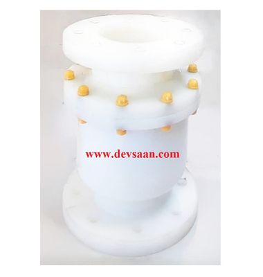 Non Return Valve Polypropylene 6&quot; x 6&quot; Flange ANSI B.16.5 Class #150