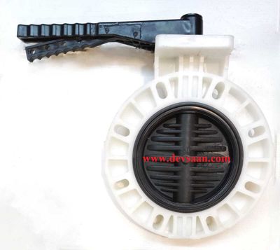 Butterfly Valve Polypropylene 8&quot; Flange Universal Standard