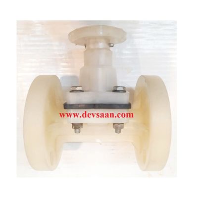 Diaphragm Valve PP 3/4&quot; x 3/4&quot; Flange ANSI B.16.5 Class #150