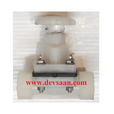 Diaphragm Valve PP 1/2&quot; x 1/2&quot; BSPT Thread