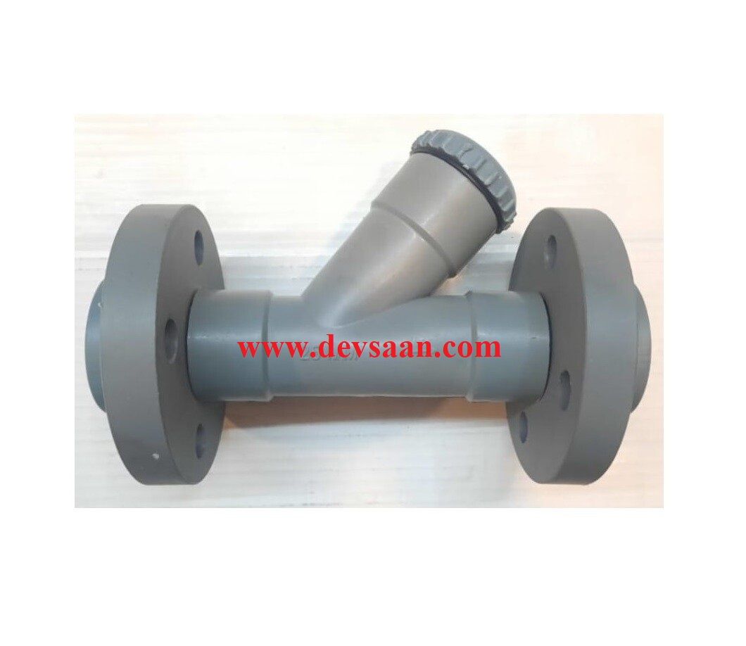 Y Strainer PP 1&quot; x 1&quot; Flange ANSI B.16.5 Class #150