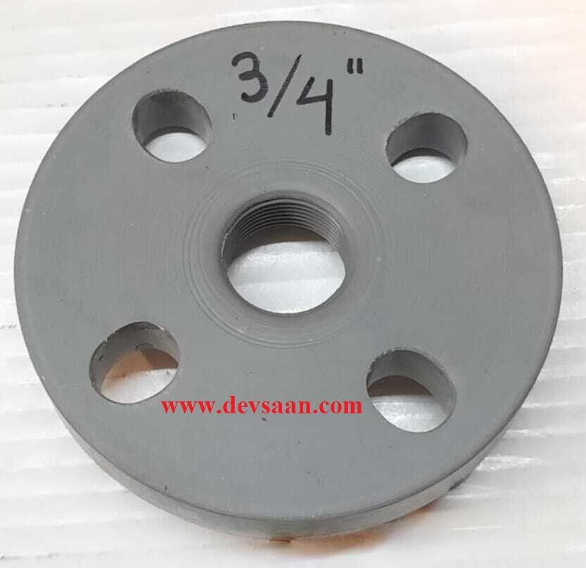 Flange Threaded Polypropylene 3/4&quot;