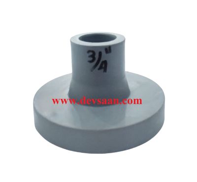 Polypropylene Long Neck Pipe End 3/4&quot;