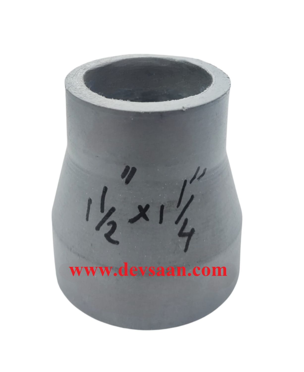 Polypropylene Reducer 1,5&quot; x 1,25&quot;