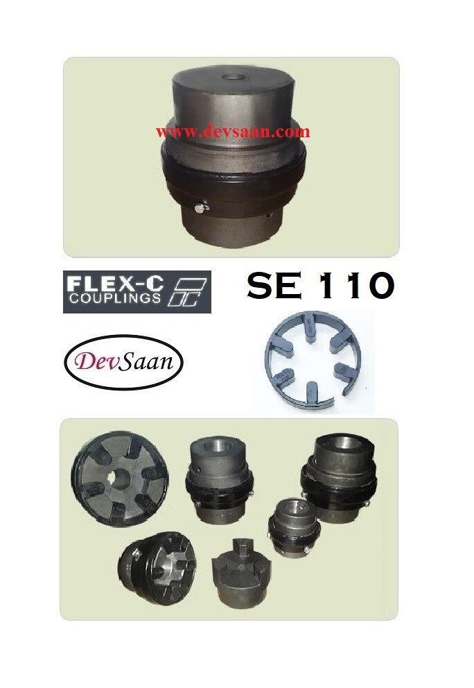 Jaw Coupling SE 110 Flex-C Max Bore 42 mm