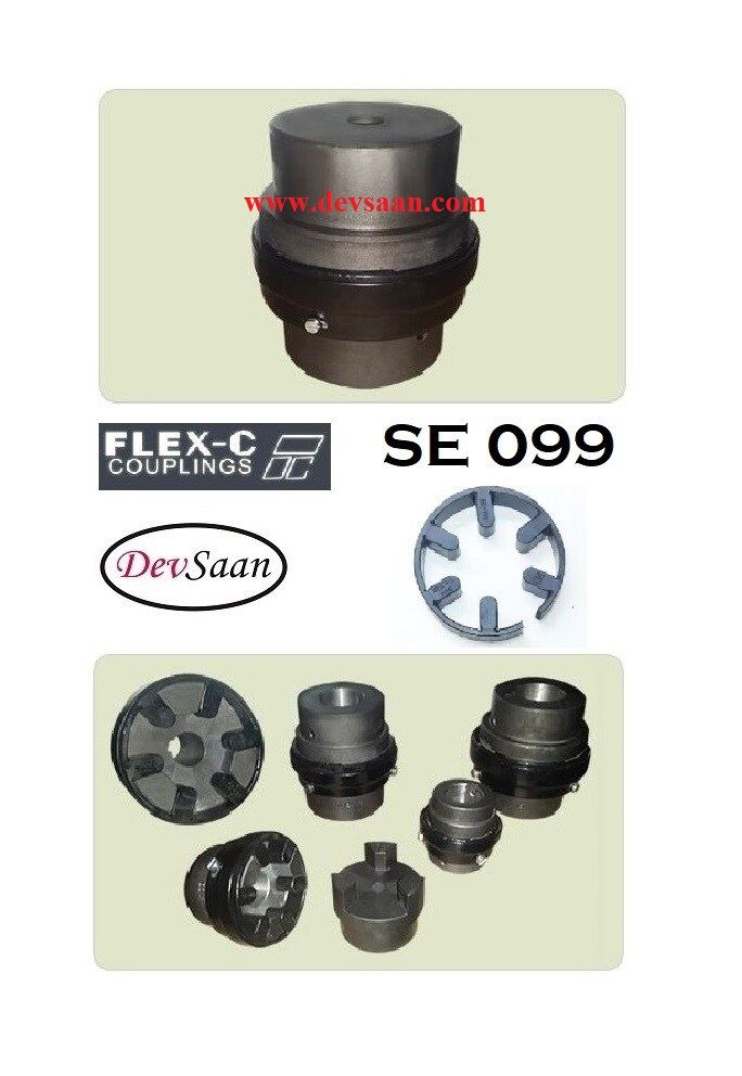 Jaw Coupling SE 099 Flex-C Max Bore 30 mm