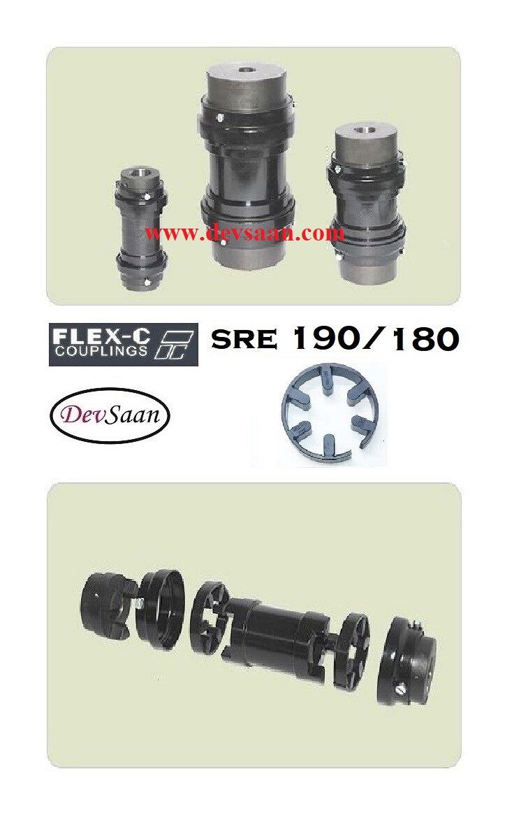 Spacer Coupling SRE 190/180 Flex-C Max Bore 60 mm