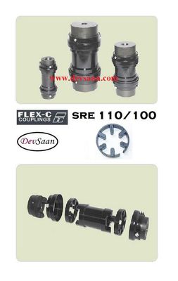 Spacer Coupling SRE 110/100 Flex-C Max Bore 42 mm