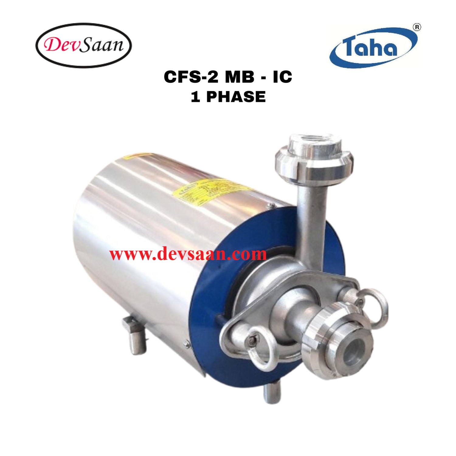 Sanitary Centrifugal Pump SS-316 CFS-2 IC Pompa Sanitary