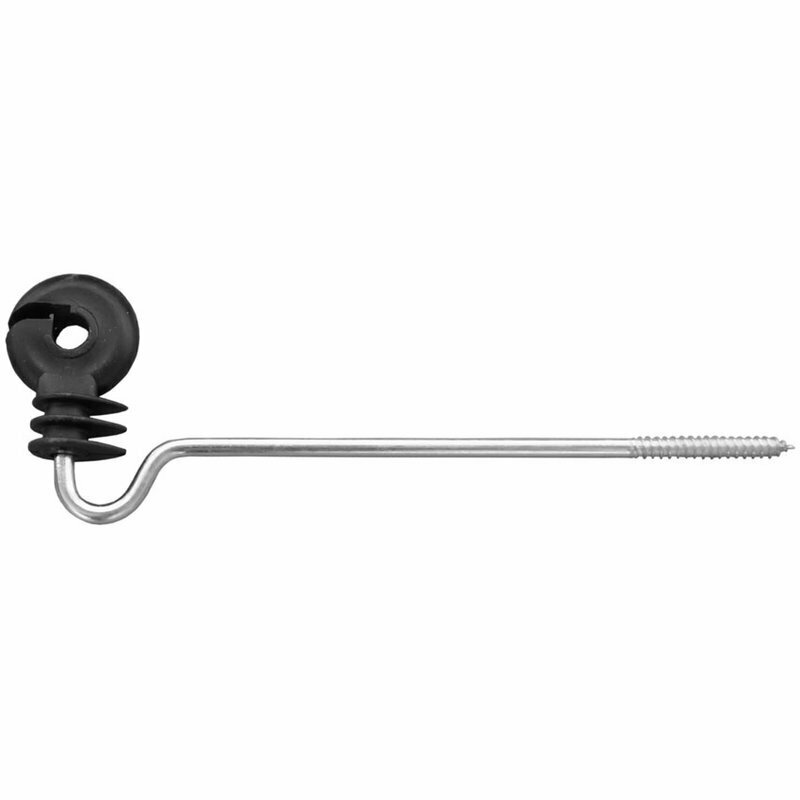 Langstiel-Ringisolator mit Holzgewinde 22cm Stk.