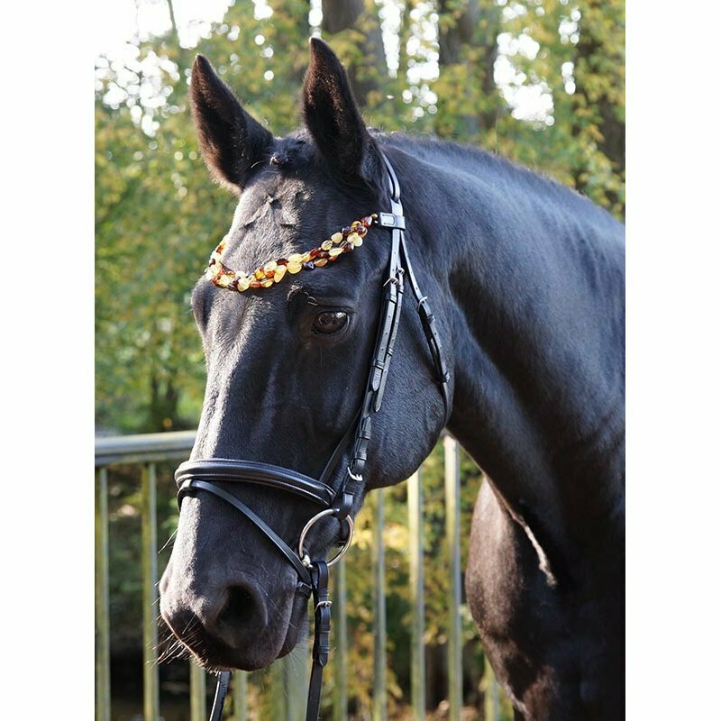 Bernsteintrense "German Riding" Luxury