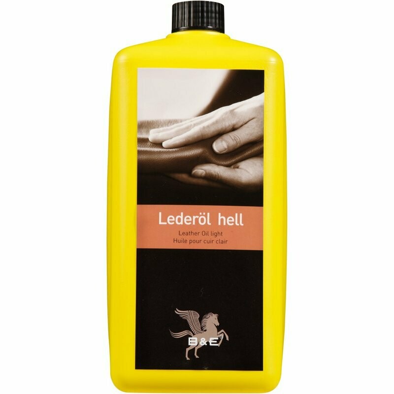 B&E Lederöl, 1000ml hell