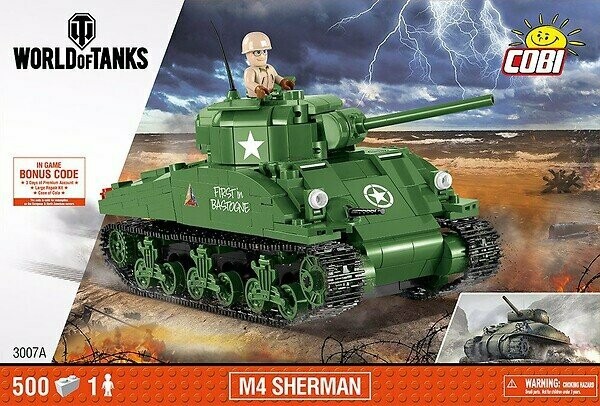 Cobi 3007A - M4 Sherman