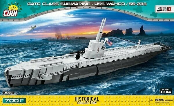 Cobi 4806 - Gato Class Submarine - USS Wahoo SS-238