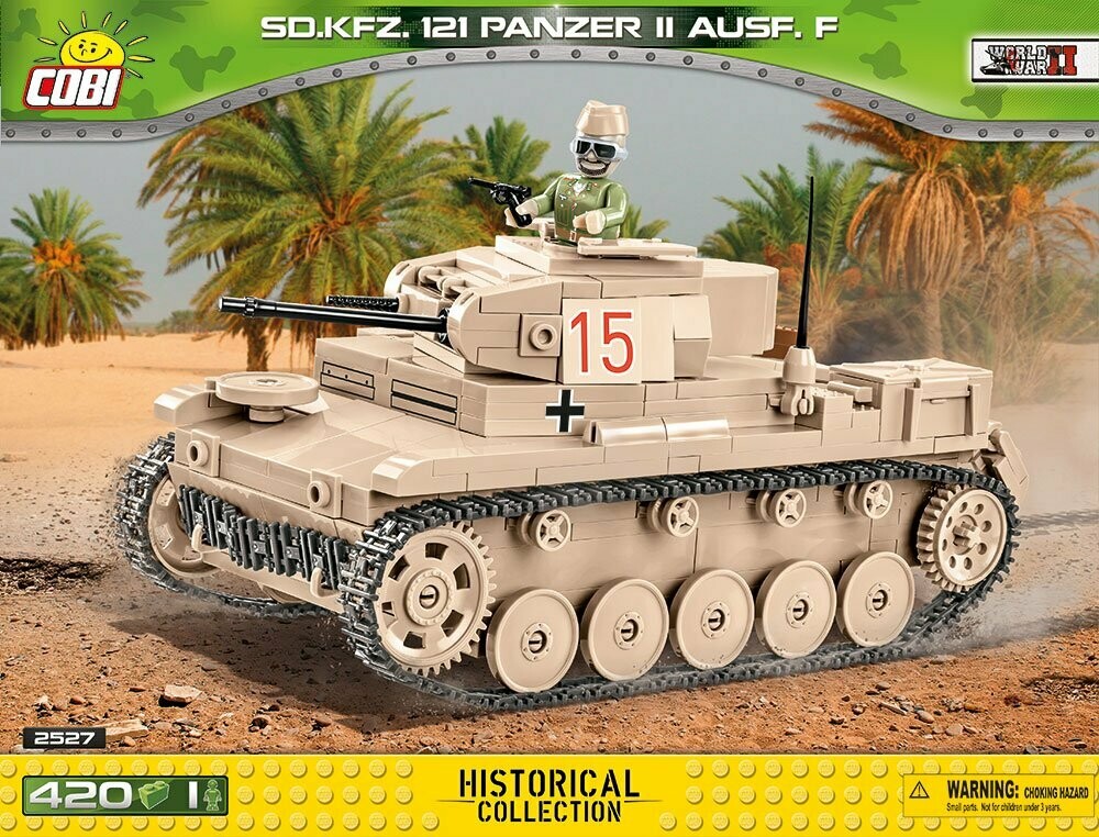 Cobi 2527 - Sd.Kfz.121 Panzer II Ausf. F