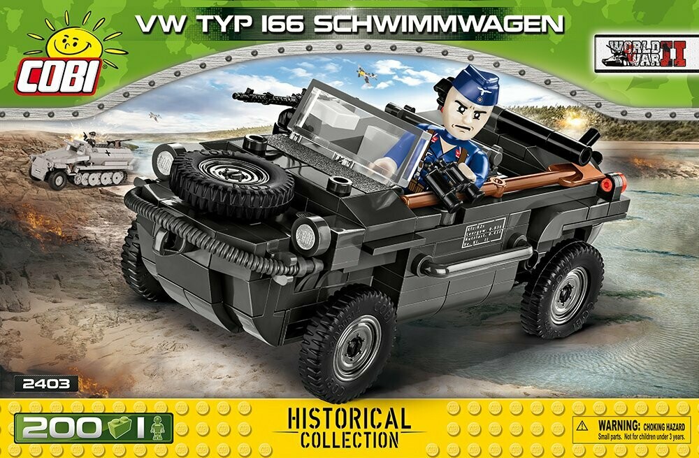 Cobi 2403 - VW Typ 166 Schwimmwagen